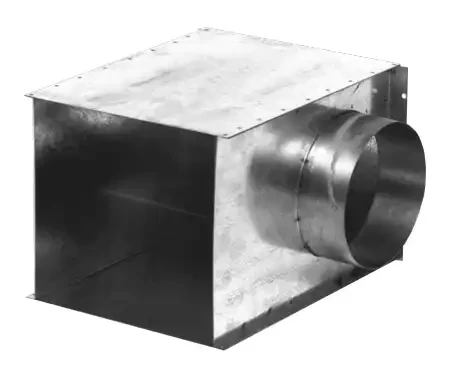 Aldes re - {diam} 160 mm - 225 x 225 mm - plénum