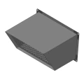 Aldes auvent pare pluie everest xh1000