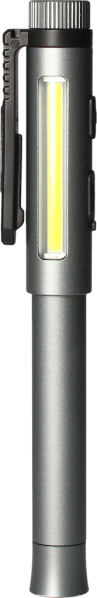 Lampe stylet rechargeable bx2 4+3w/230+260lm/6500k/gris