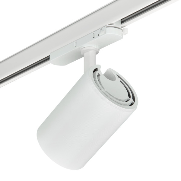 Greenspace evo projecteur d90 sur rail on off teinte premiumcolor finition blanc