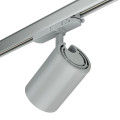 Greenspace evo projecteur d90 sur rail on off premiuwhite finition gris