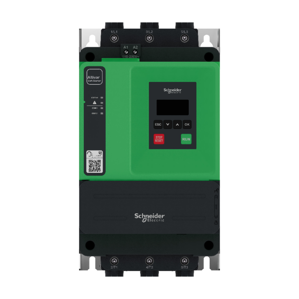 Altivar soft starter ats430 - 88a - 208v à 600v - bypass 2 phases
