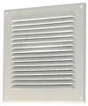 Aldes grille à auvent - 150 x 150 mm - blanc