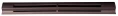Aldes ehl 6-45 -marron-entrée air hygro acoust.-37db