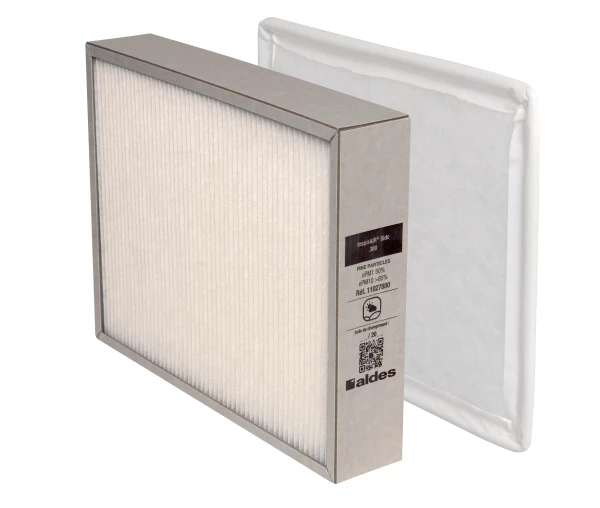 Kit filtre particules fines qualité garantie aldes pour inspirair® side  300 - Aldes - 11027064