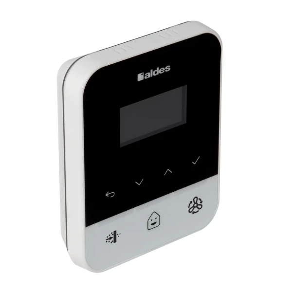 Télécommande filaire  vmc double flux aldes  inspirair® avec sonde co2 intégrée
