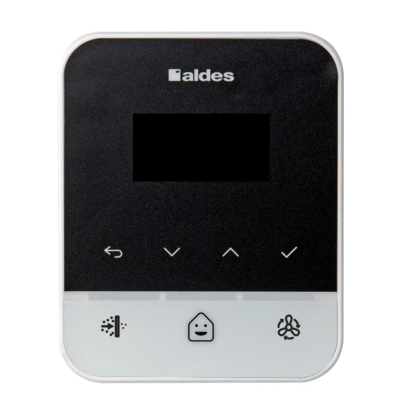 Télécommande filaire  vmc double flux aldes  inspirair® avec sonde co2 intégrée
