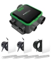 Kit VMC simple flux Aldes EasyHOME PureAIR compact premium avec colorline + airFILTER