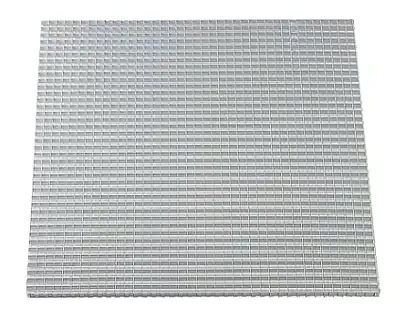 Grille de reprise en dalle de plafond 600x300 blanche avec maille carrée ao123z