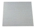 Grille de reprise en dalle de plafond 600x300 blanche avec maille carrée ao123z