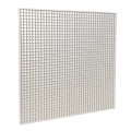 Grille de reprise en dalle de plafond 600x300 blanche avec maille carrée au124z