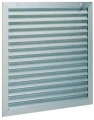 Aldes awa 251 -  200 x  200 mm - grille extérieure aluminium