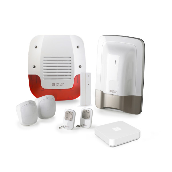 Pack tyxal+ connect | pack alarme sans fil avec box maison connectée