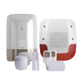 Pack tyxal+ connect | pack alarme sans fil avec box maison connectée
