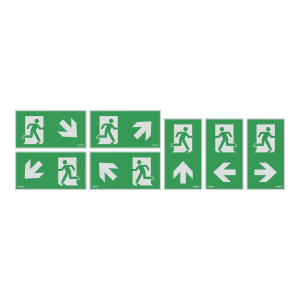 Dicube - kit pictogrammes bloc autonome éclairage sécurité adressable