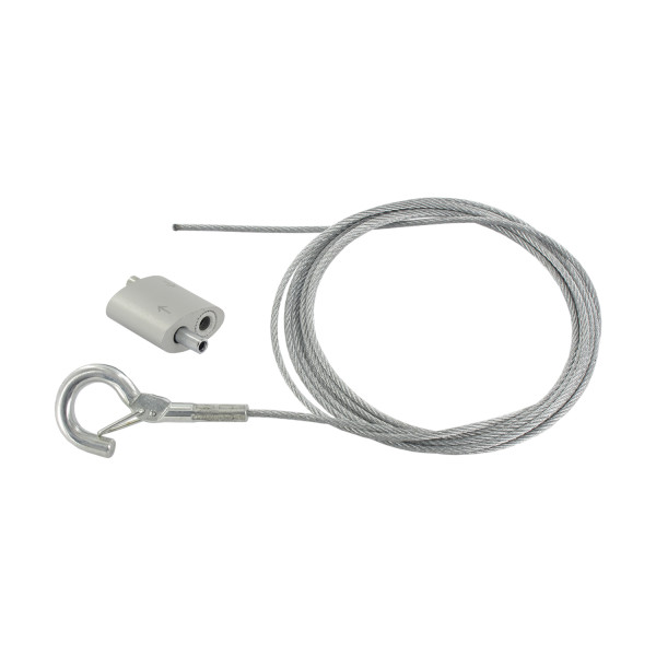 Kit 1m. filin 1.5mm avec mousqueton +1 verrou pm