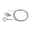 Kit 1m. filin 2.5mm avec mousqueton +1 verrou mm