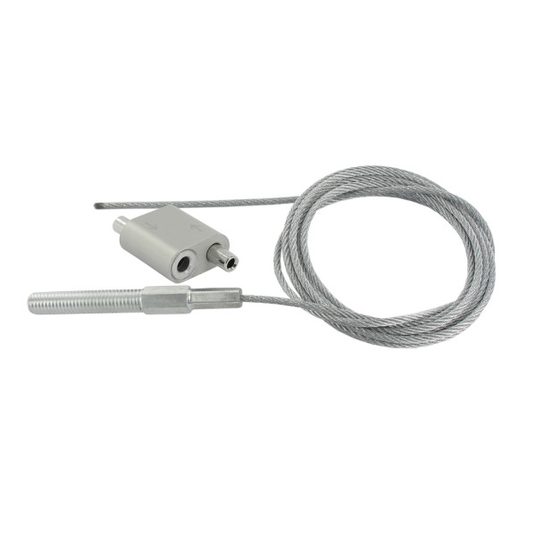 Kit 3m. filin 2.5mm avec embout m8 +1 verrou mm