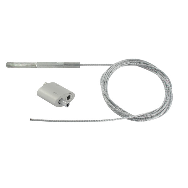 Kit 10m. filin 1.5mm avec embout m6 +1 verrou pm