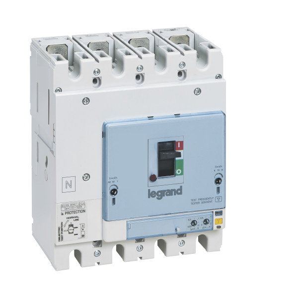 Disjoncteur dpx³250hp magnétothermique avec différentiel 50ka 4p 80a