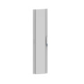 Porte métal galbée hauteur 2200mm largeur 450mm xl³hp 6300