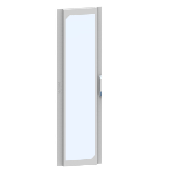 Porte vitrée galbée hauteur 2200mm largeur 600mm xl³hp 6300