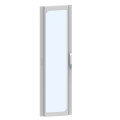 Porte vitrée galbée hauteur 2200mm largeur 600mm xl³hp 6300