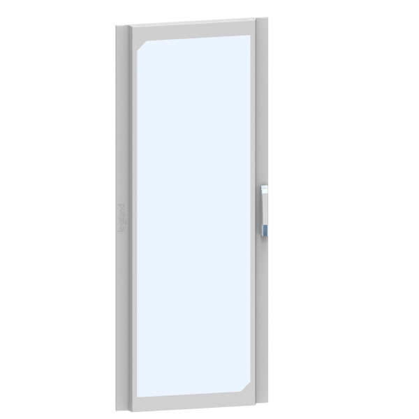 Porte vitrée galbée hauteur 2200mm largeur 800mm xl³hp 6300