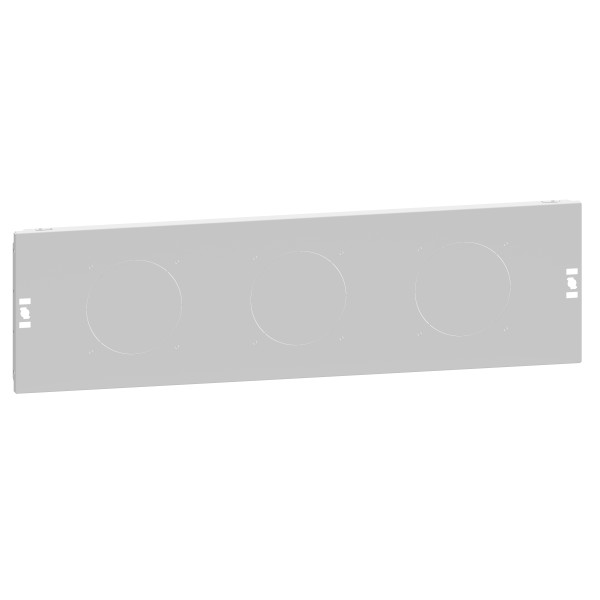 Plastron pour ventilation électrique hauteur 200mm largeur 800mm xl³hp 6300