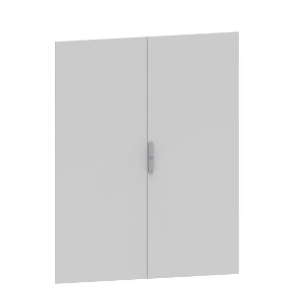 Porte plate métal en 2 parties hauteur 2200mm largeur 1600mm xl³hp 6300