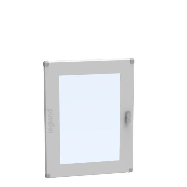 Porte plate vitrée 4x24 modules - xl³ hp 160