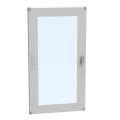 Porte plate vitrée 7x24 modules - xl³ hp 160