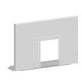 Cloison de séparation verticale pour dmx³ taille 0 l 800mm xl³hp 6300