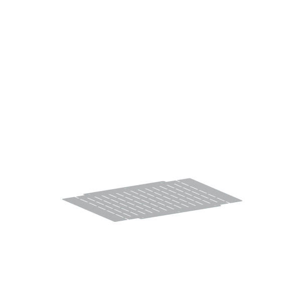 Cloison inférieure horizontale pour jeu de barres l450 p400 xl³hp 6300