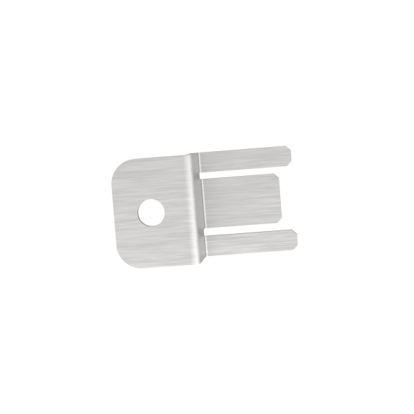 Équerre de fixation pour montage du rail sur porte xl³hp 6300