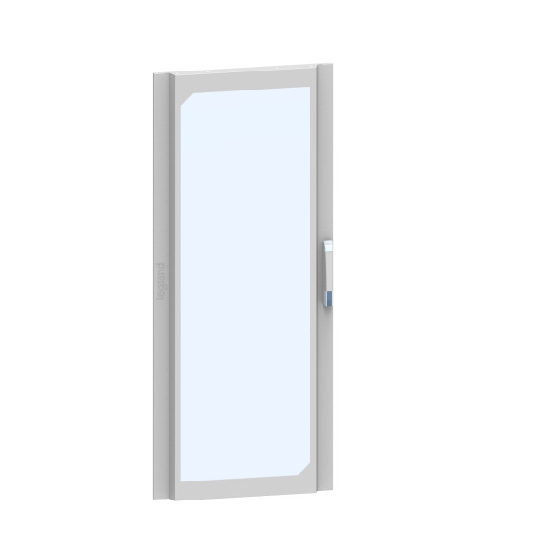 Porte vitrée galbée hauteur 1800mm largeur 700mm xl³hp 6300