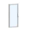 Porte vitrée galbée hauteur 1800mm largeur 700mm xl³hp 6300