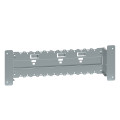 Platine pour 3 dpx³ 250 hp ou dpx³ 250 hp 3p vertical fixe