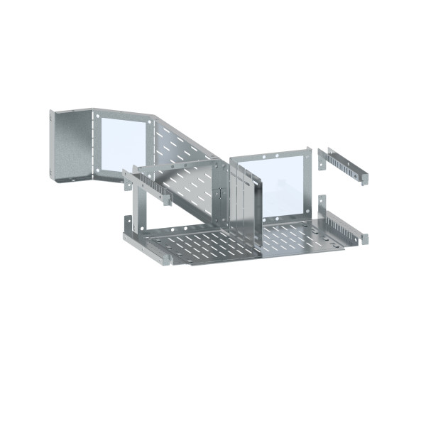 Kit pour unité fonctionnelle forme 4 prises arriere h 200mm l 600mm xl³hp 6300