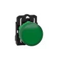 Voyant lumineux LED Schneider XB5AVM3 – vert Ø22 mm – 230 V – montage à vis étrier – Harmony XB5
