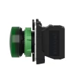 Voyant lumineux LED Schneider XB5AVM3 – vert Ø22 mm – 230 V – montage à vis étrier – Harmony XB5