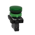 Voyant lumineux LED Schneider XB5AVM3 – vert Ø22 mm – 230 V – montage à vis étrier – Harmony XB5