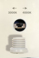 Dia cct projecteur led basculant cct 3000/4000k 18,9w 2450lm 35000h asymétrique