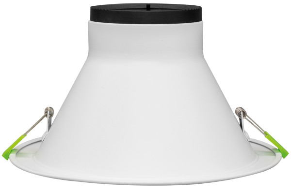 Foxy downlight rond cct 3000/4000k 38w 5000lm 50000h 55° ip65 irc<80  repiquable