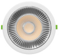 Foxy downlight rond cct 3000/4000k 38w 5000lm 50000h 55° ip65 irc<80  repiquable
