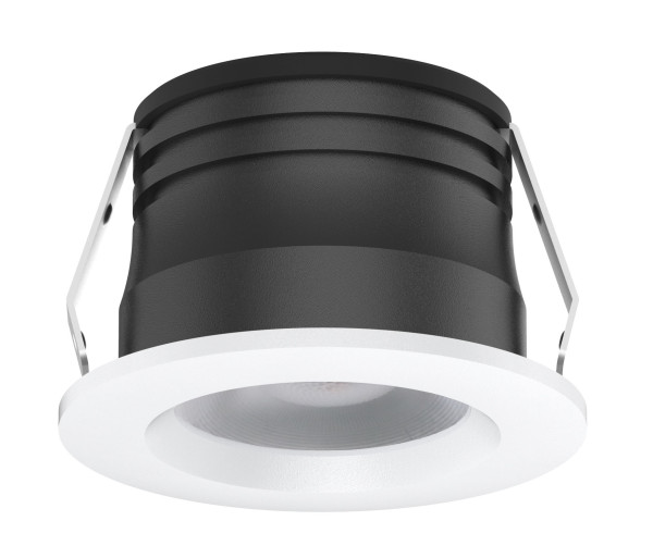 Lum 35 encastré rond cct 3000/4000/5700k 3w 220lm 50000h 220° ip40 ik03 irc<80