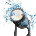 Cotti solaire projecteur sur piquet basculant 3000k 1,5w 40lm 25000h 80° ip65 ik