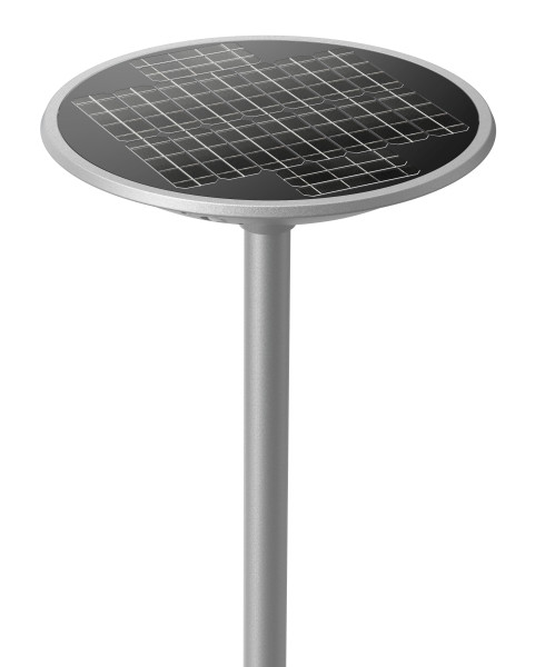 Hy49 lanterne rond 3000k 20w 2200lm 64000h 160° ip65 ik07 irc<80  classe 1