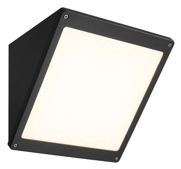Lila applique déco rectangulaire 3000k 25w 2100lm 50000h asymétrique° ip65 ik09