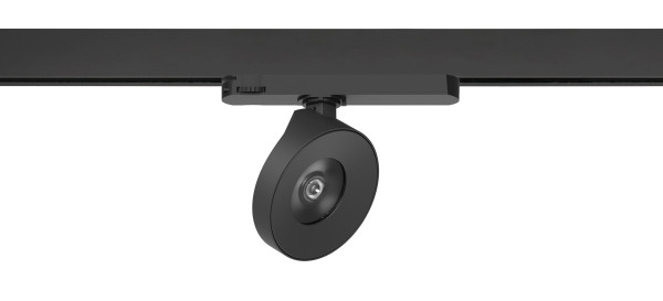 Boken projecteur sur rail 3 allumages rond orientable et basculant cct 3/4000k